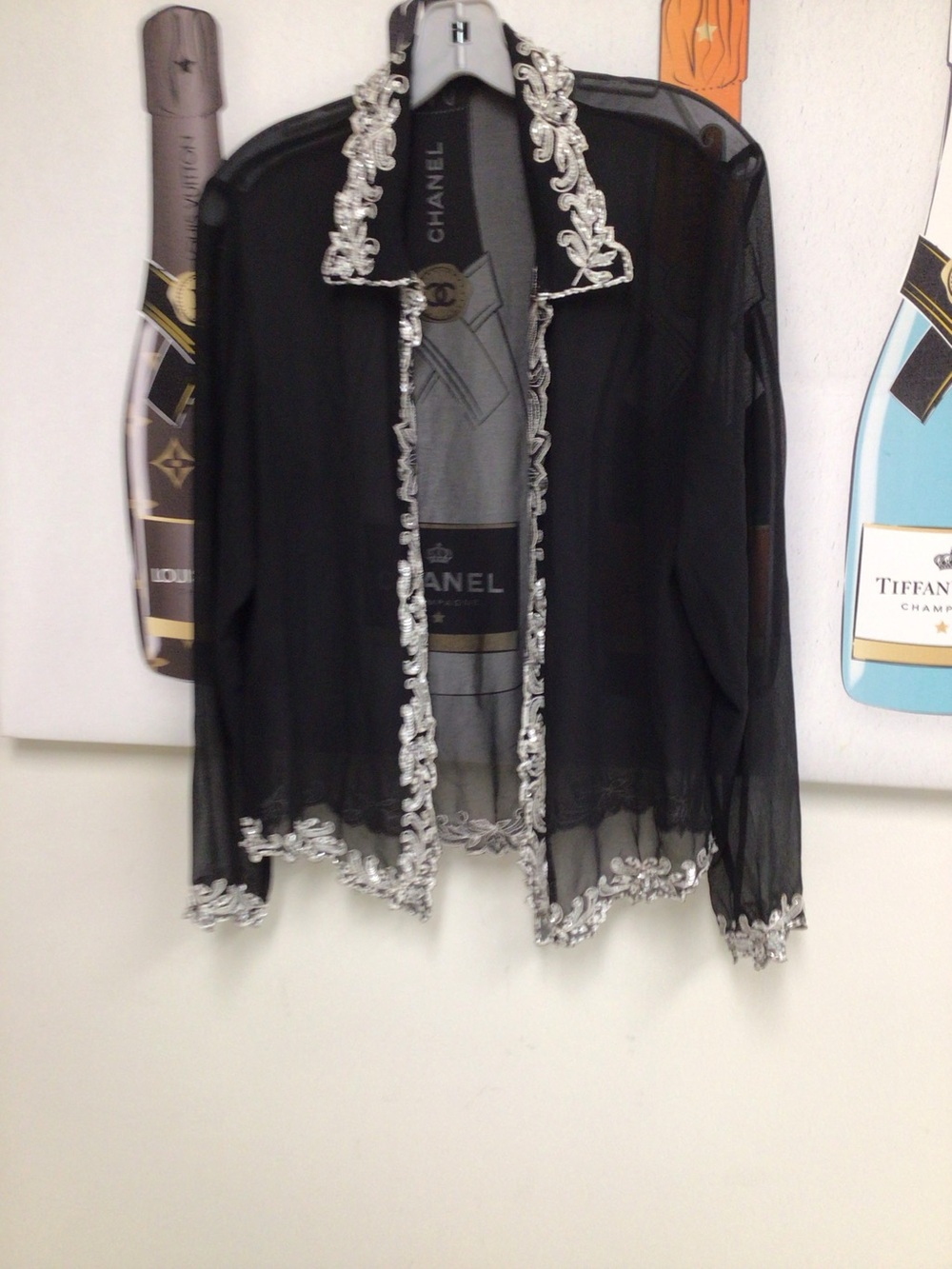 JKARA Beaded Top L